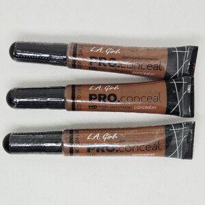 NEW 3 SEALED & WRAPPED L.A. GIRL PRO.CONCEAL HIGH DEFINITION CONCEALER EXPRESSO